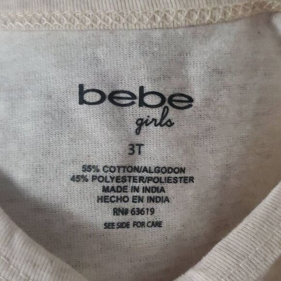 NWT BEBE GIRLS TOP - Picture 5 of 6